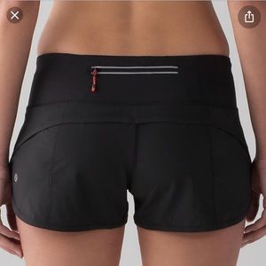 Speed Shorts *block it pocket* Lululemon 🍋